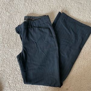 Express pinstripe Editor pants sz 8